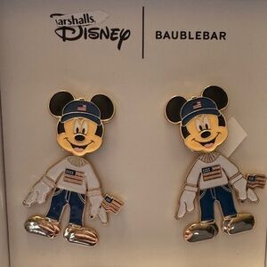 Disney BaubleBar Mickey Mouse Patriotic Earrings